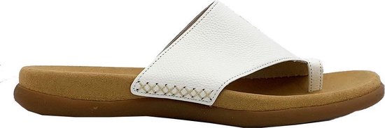 Gabor 03.700.21 Dames Slippers - Wit - Maat 40