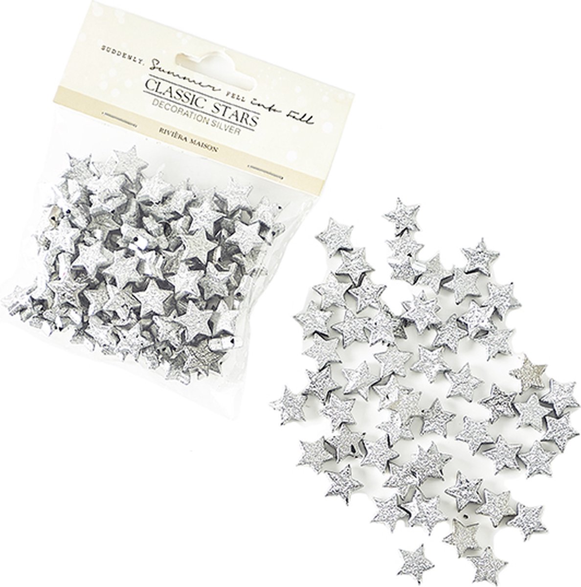 Classic stars decoration silver Riviera Maison