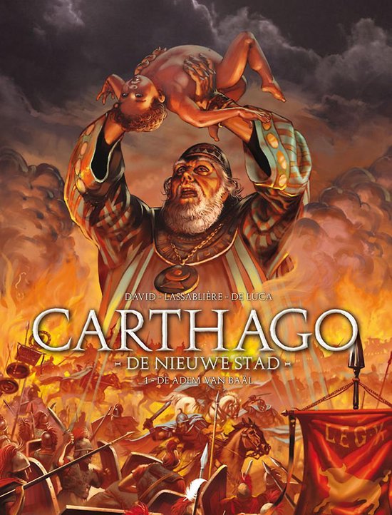 Cover van het boek 'Carthago, de nieuwe stad 001 De adem van Baal' van Mauro de Luca