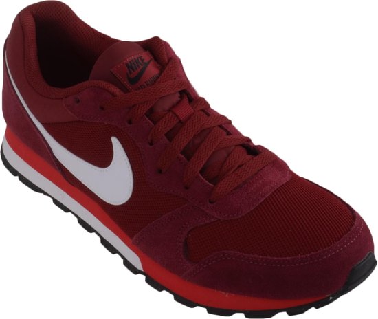 Nike MD Runner 2 Sportschoenen - Maat 45 - - rood/wit | bol.com