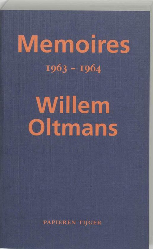 Cover van het boek 'Memoires / 1963-1964' van Willem Oltmans
