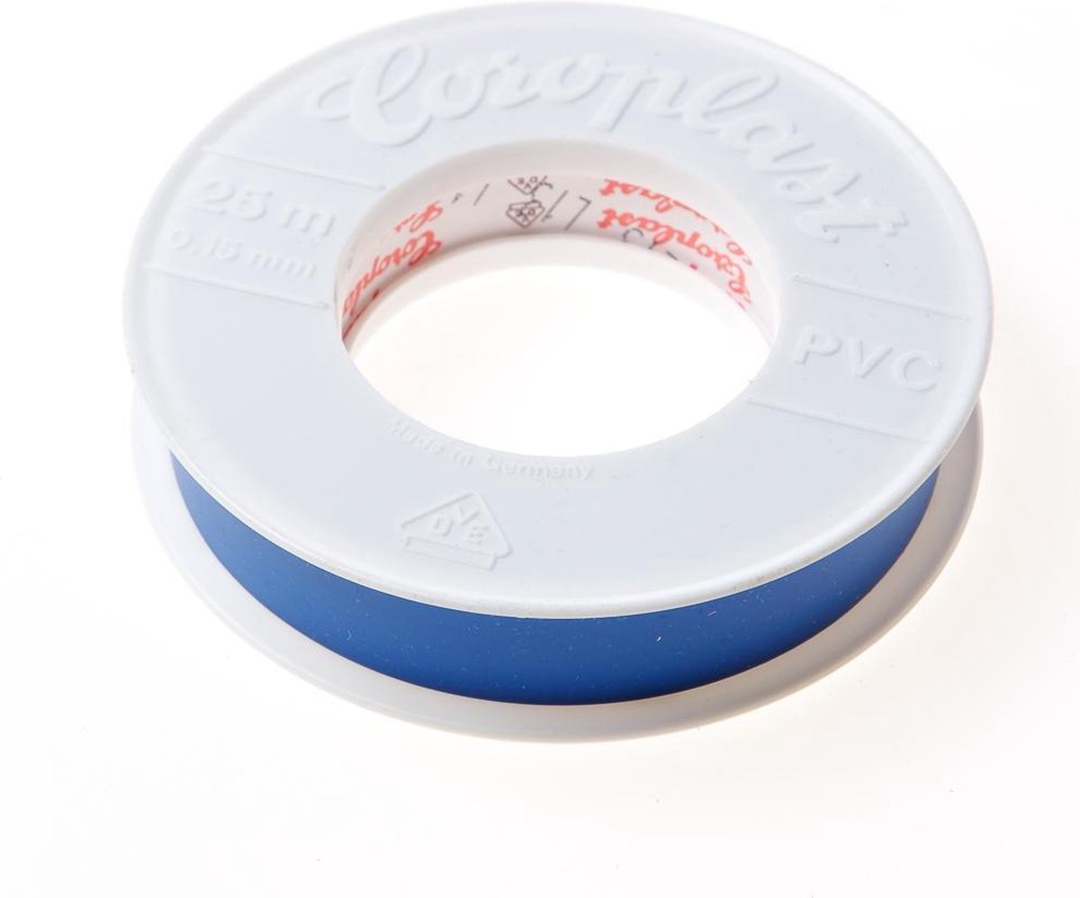 Hemmink Coroplast 302 tape blauw 38mm x 25 meter