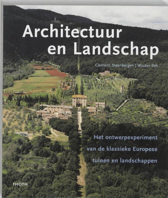 Cover van het boek 'Architectuur en Landschap' van W. Reh en C.M. Steenbergen