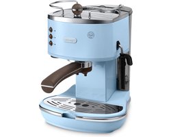 De'Longhi Icona Vintage ECOV311.AZ Handmatige Espressomachine - Licht Blauw