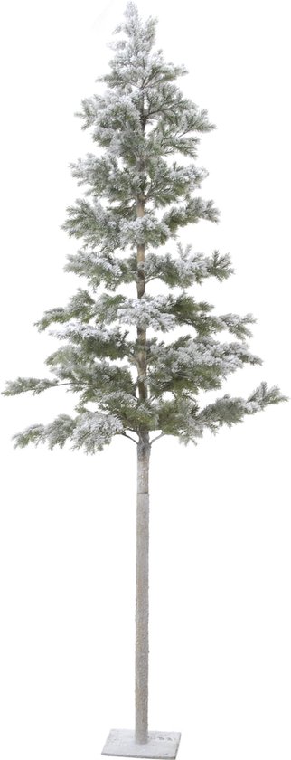 Kunst kerstboom op hoge stam sneeuw imperial pine 265cm | bol.com