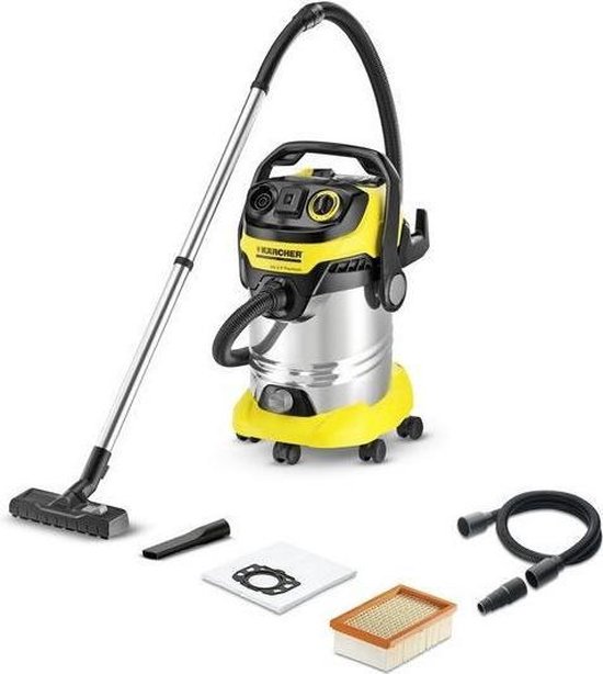 WD 6 P Premium Alleszuiger - Blaasfunctie - RVS reservoir - 30 liter
