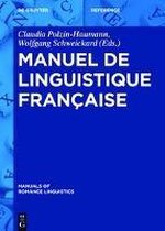 Manuals of Romance Linguistics- Manuel de linguistique française
