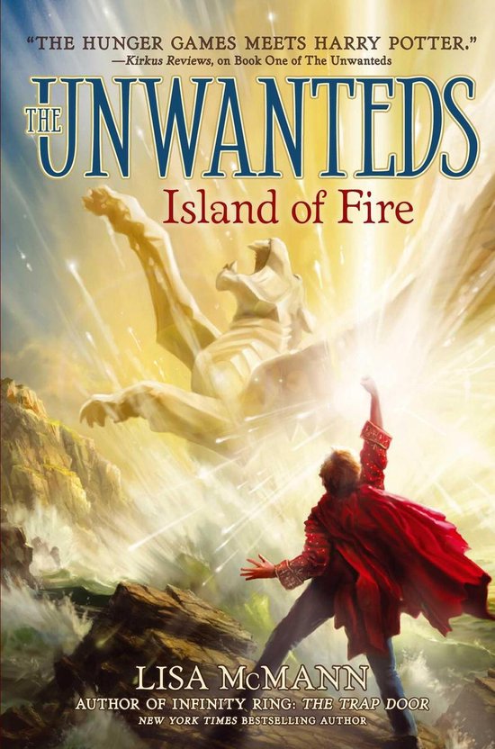 The Unwanteds - Island of Fire - cover