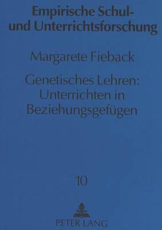 Genetisches Lehren - cover