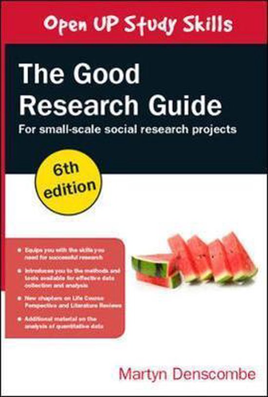 The Good Research Guide: For Small-Scale Social Research Pro ... - cover