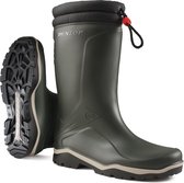 Dunlop Laarzen - Rubber Laarzen Heren - Regenlaarzen-  Laarzen Dames - Gevoerde Laarzen - Werk Laarzen - Groen - Maat 39