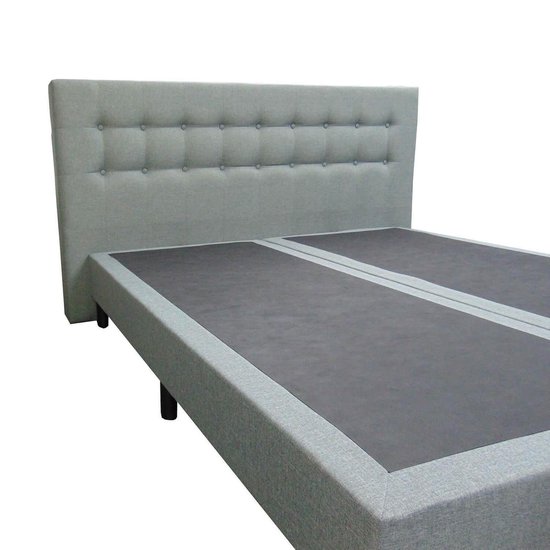 Slaaploods.nl Sofia Boxspring Zonder Matras 180x200 cm Grijs