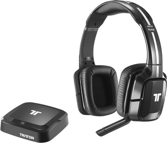 Tritton Kunai Wireless Stereo Gaming Headset Zwart PS3 + PS4 + Xbox 360 +  Wii U + Mobile | bol.com