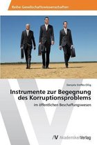 Boek cover Instrumente zur Begegnung des Korruptionsproblems van Danijela Steffes-Ollig