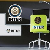 Muursticker Voetbalclub Inter Milan logo - Kinderkamer - set van 5 stickers
