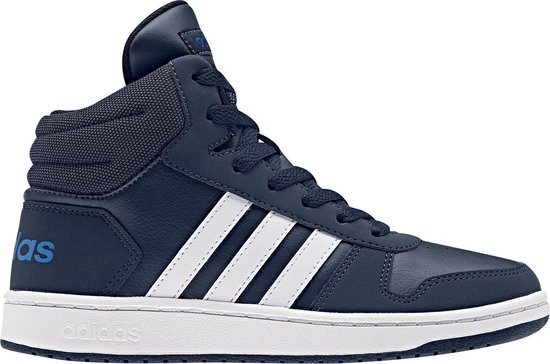 adidas Hoops Mid 2.0 Sneakers - Maat 30 - Unisex - blauw/wit | bol