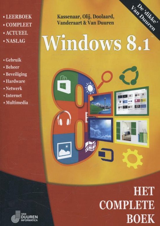 Het complete boek Windows 8.1 - cover