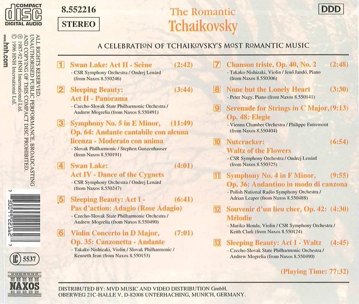 Romantic Tchaikovsky Various Artists CD album Muziek Bol romantic-tchaikovsky-various-artists-cd-album-muziek-bol