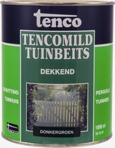 Tenco Tencomild Dekkende Tuinbeits - 1 liter - Donker Groen