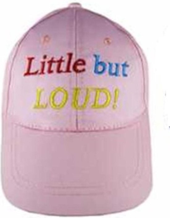 Chapeau de soleil / casquette de baseball Kinder - protection du cou - rose - taille 52
