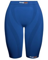 Knapman Ladies Zoned Compression Short 45% Royal Blauw | Compressiebroek (Liesbroek) voor Dames | Maat XS