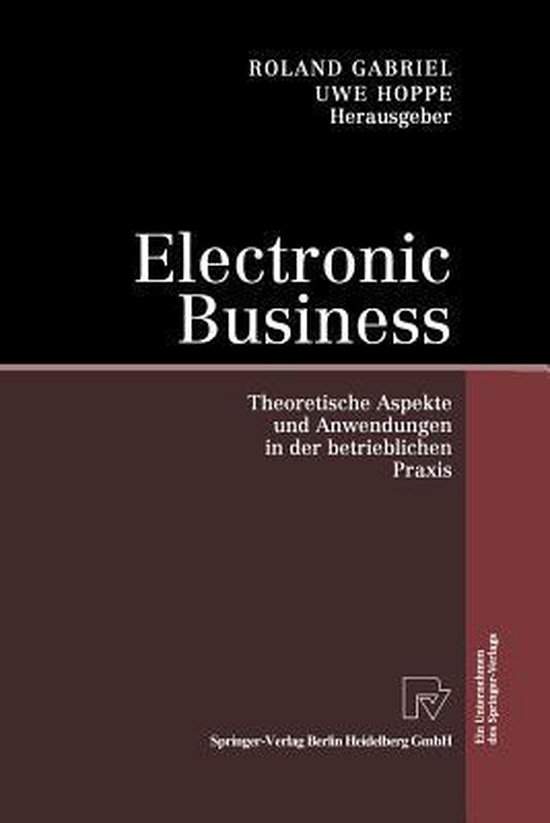 Electronic Business - cover