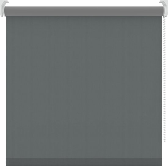 Store à enrouleur BloomTheRoom - Anthracite - Transparent - 127x160 cm