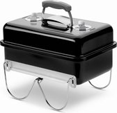 Bol.com Weber Go-anywhere Houtskoolbarbecue - Zwart aanbieding