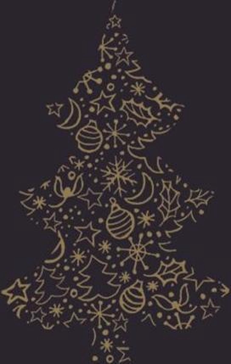 Servetten Navidad 33x33 vouw