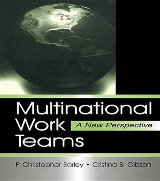Organization and Management Series - Multinational Work Team ... - cover