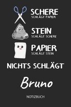 Nichts schl gt - Bruno - Notizbuch