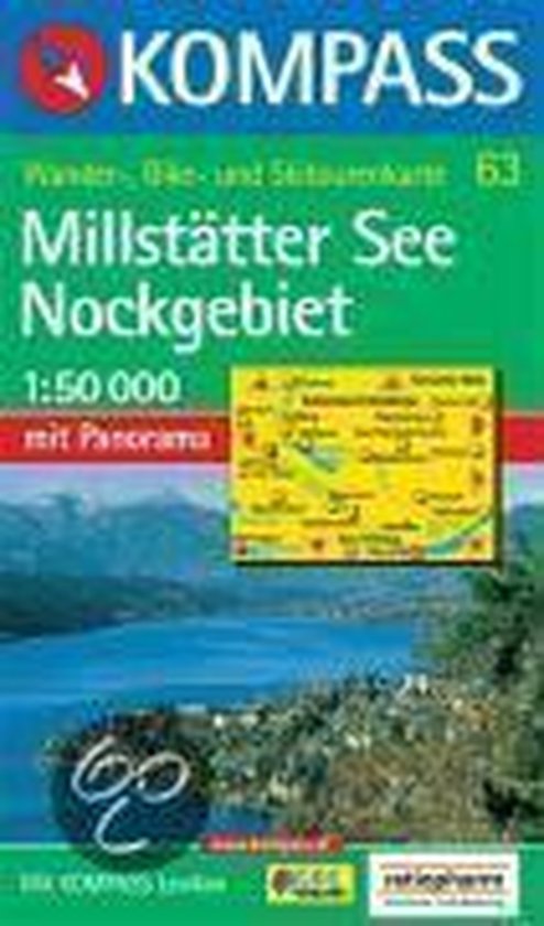 63: Millstatter See - Nockgebiet 1:50, 000 - cover