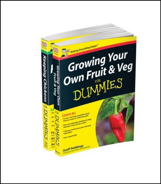 Self Sufficiency For Dummies Collection Growing Your Own Fruit And Veg