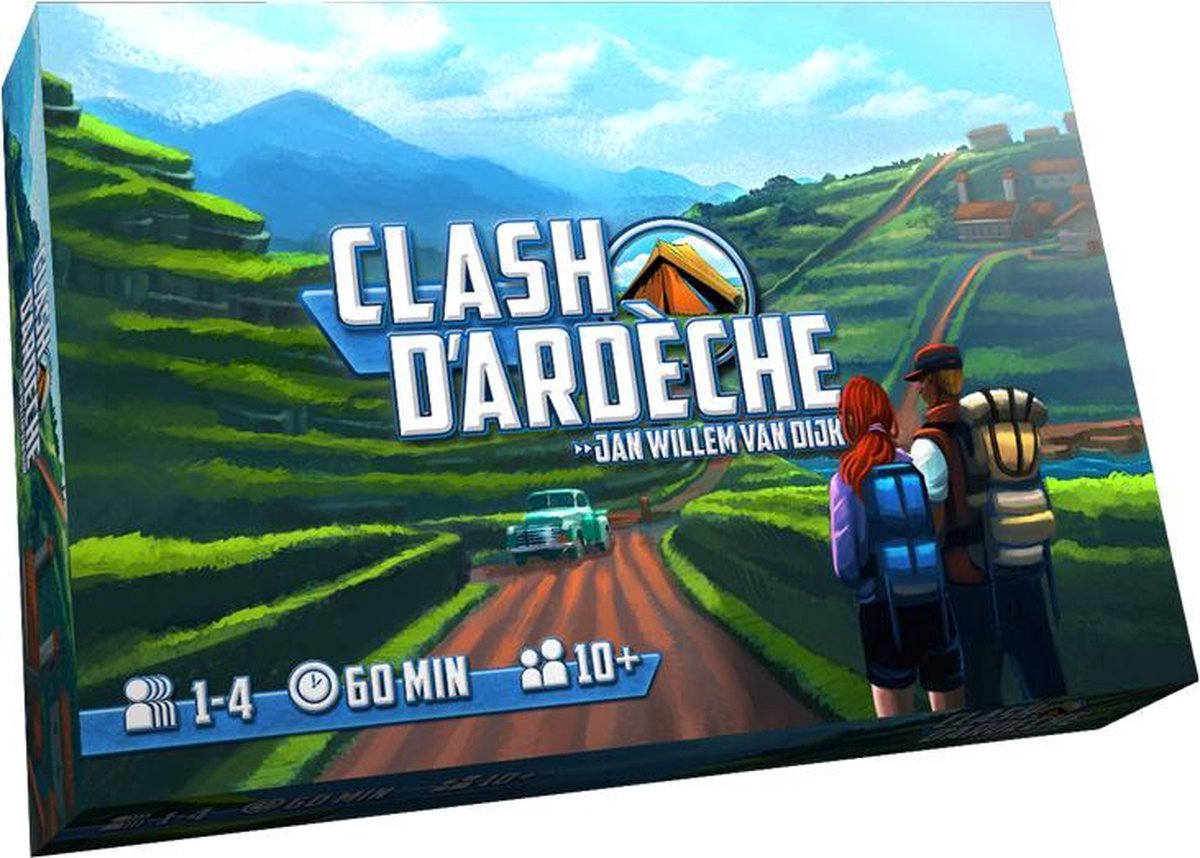 Gaudete Games Clash d'Ardèche - Gezellig bordspel voor de hele familie