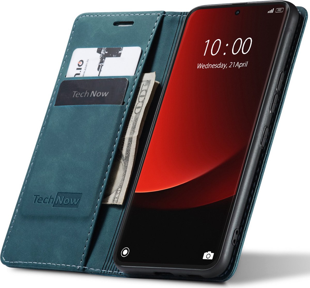 Hoesje geschikt voor Xiaomi 13 Ultra - Book Case Leer Slimline Blauw