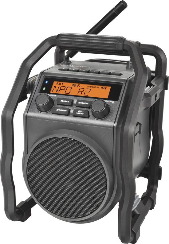 Radio de chantier PerfectPro UBOX 200R FM/ RDS | bol.com
