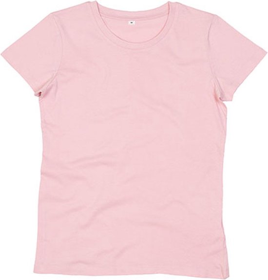 Damesshirt 'Essential T' met ronde hals Soft Pink - M