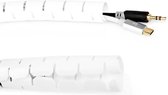 Nedis Kabelmanagement - Spiraalvormige sleeve - 1 Stuks - Maximale kabeldikte: 22 mm - PE - Wit