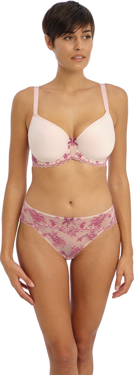 Freya OFFBEAT DECADENCE UW MOULDED SPACER BRA Dames Beha - Vintage Rose - Maat 85E