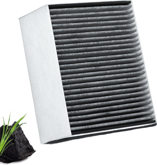 TOPS Filtre à charbon pour hotte aspirante Siemens - 11033934 Filtre hotte aspirante x1 - Charbon actif - 230x190x100 mm