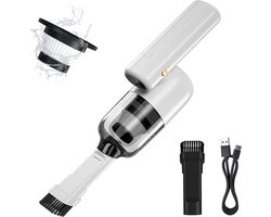 Draadloze Kruimeldief - 6000Pa met LED-Verlichting - 4000 mAh batterijcapaciteit - 180 graden opvouwbaar
