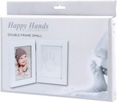 Happy Hands Double Frame Small Gipsafdruk Hand - 13x17 cm.