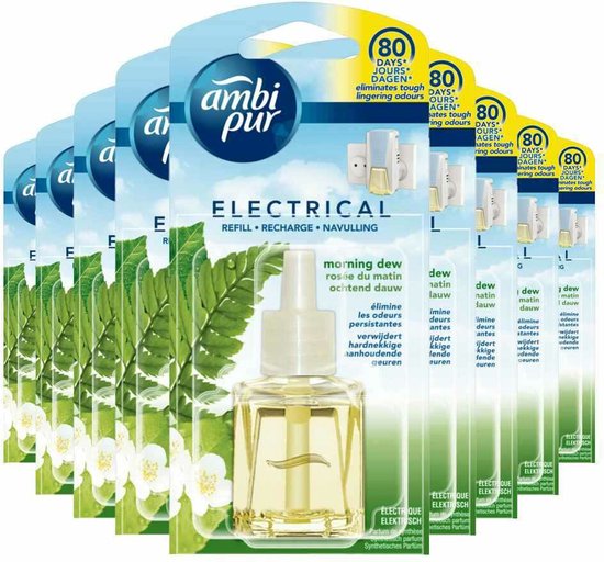 ambi-pur-elektrische-luchtverfrisser-navulling-morning-dew-9x20-ml-bol