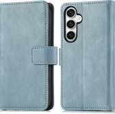 iMoshion Hoesje Geschikt voor Samsung Galaxy S23 FE Hoesje Met Pasjeshouder - iMoshion Luxe Bookcase - Lichtblauw