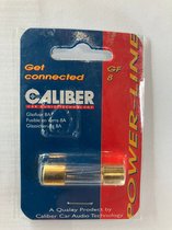 Caliber GF8 - 8 Ampere GLASZEKERINGEN - Per 4 Stuks