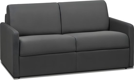 Canapé-lit express 2 places CALIFE en tissu - gris - dimensions couchage  120 cm L 150... | bol