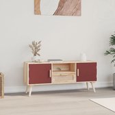 The Living Store Klassieke TV-meubel - 105 x 30 x 45 cm - Duurzaam bewerkt hout - Voldoende opbergruimte