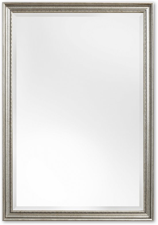 Miroir Classique 58x68 cm Argent - Charlotte