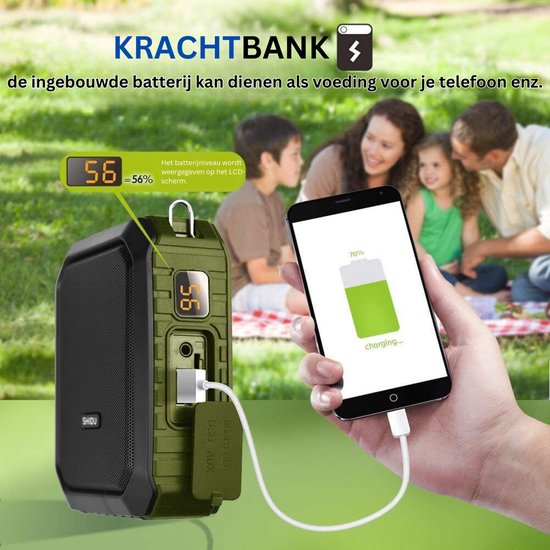 Spraakversterker - Spraakversterker voor buiten draagbaar met hoofdtelefoon met microfoon 18W 4400mAh Bluetooth waterdichte opname voor leraren, reisgidsen M800 （Met kabel） — afbeelding 5