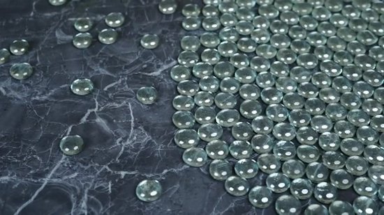 Billes En Verre Claire 18mm - 2,25kg (400 Pièces) - Pour Décoration Vase, Mariage, Aquarium